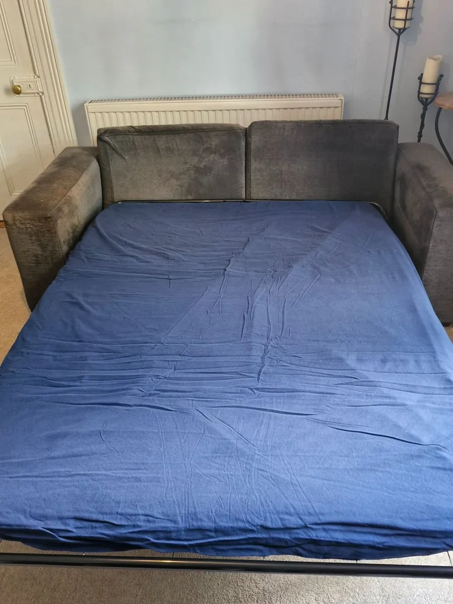 Sofas- 3 seater sofa bed & 2 seater - Image 4