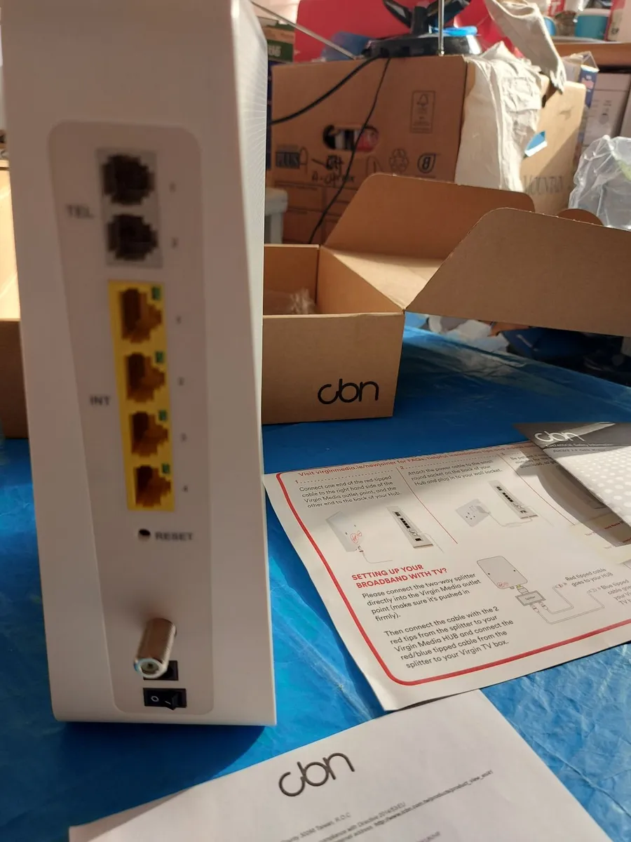 NEW CBN Virgin Media Router, Model CH7465LG-VM, VM - Image 4