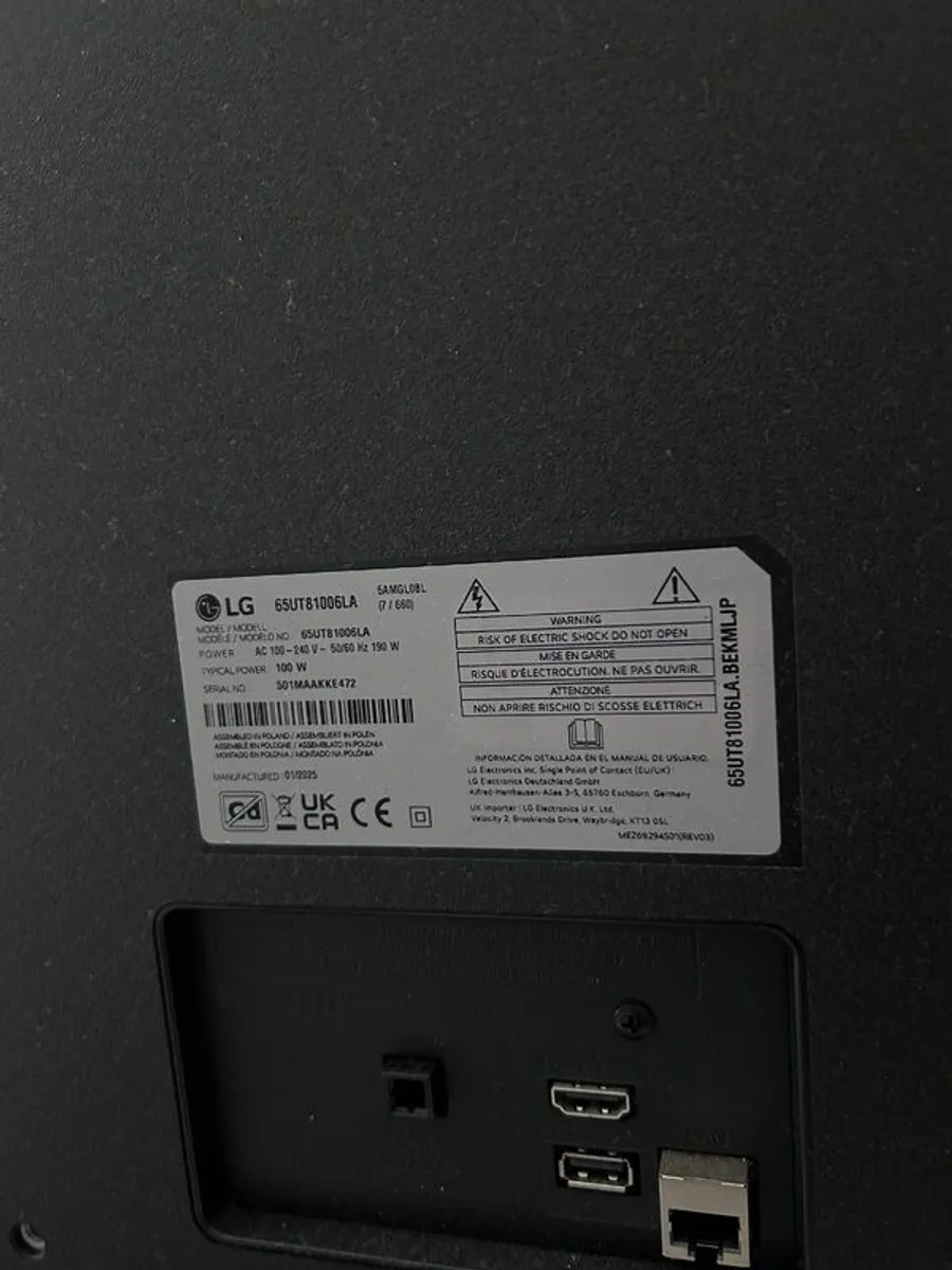 LG smart TV 65 inch - Image 4