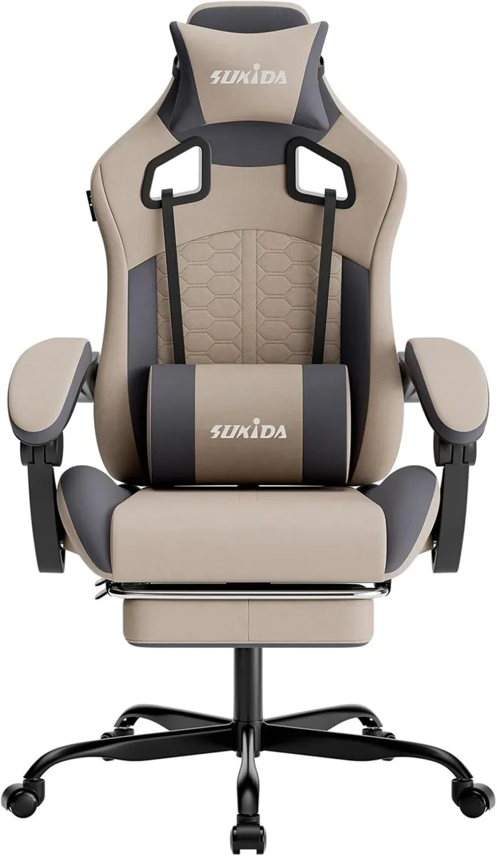 Ergonomic Gaming Chair for Adult Comfortable Desk - Image 1