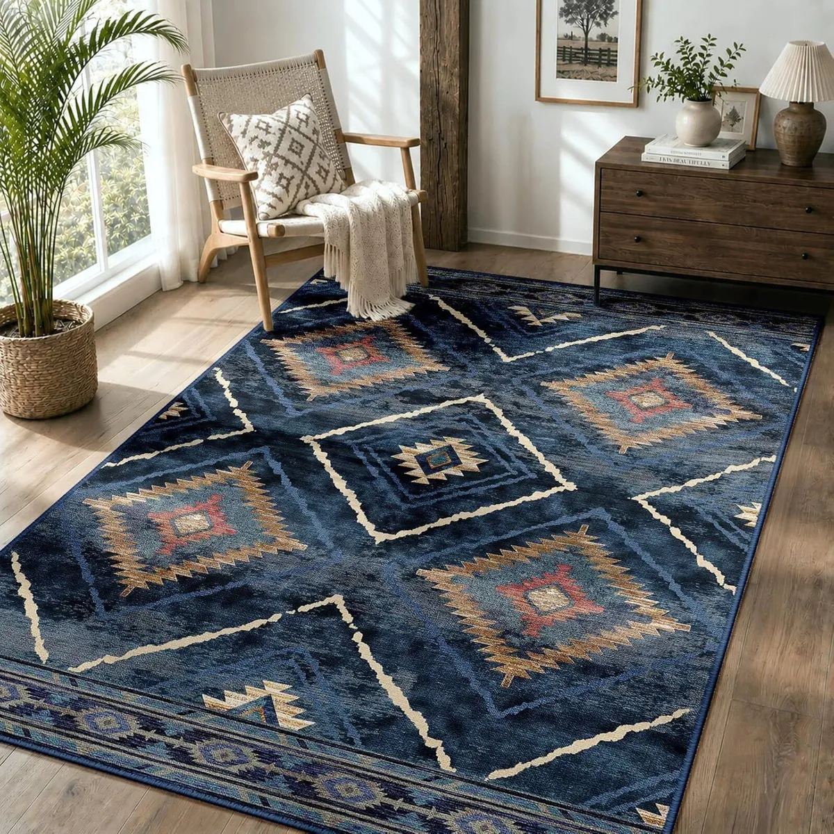 Living Room Rug Washable - Image 1