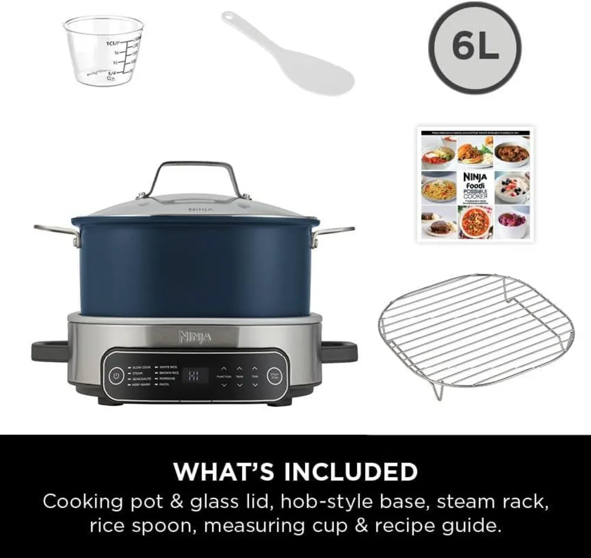 Foodi Possiblecooker 6L Slow Cooker Rice - Image 2