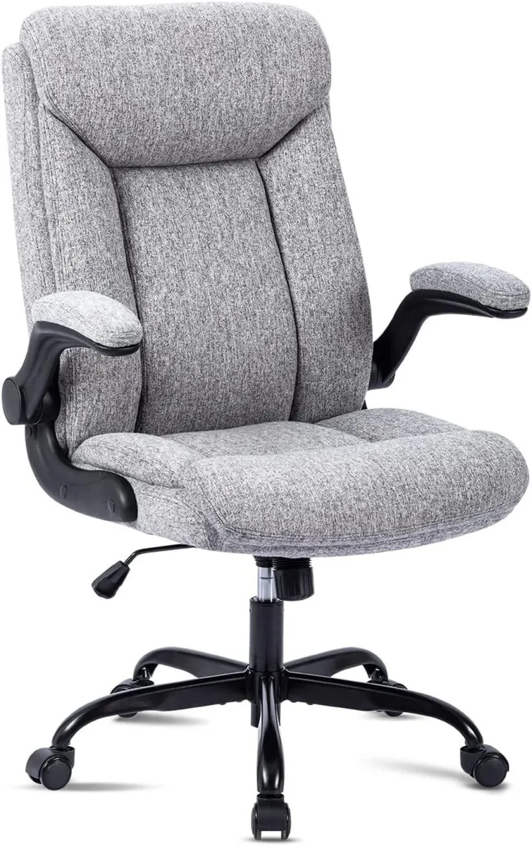 Office Chairs for Home Ergonomic Fabric Desk Chair - Image 1