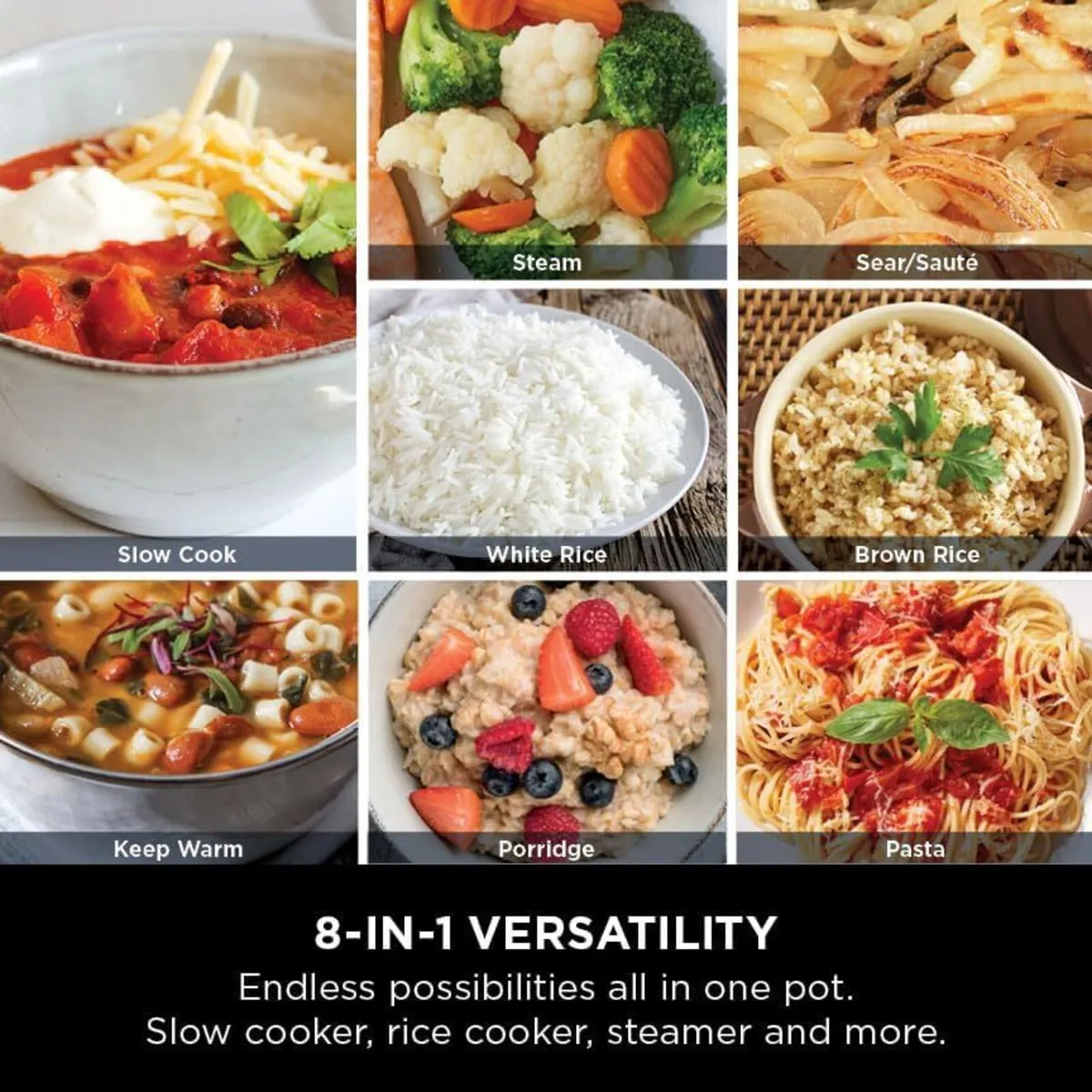 Foodi Possiblecooker 6L Slow Cooker Rice - Image 4