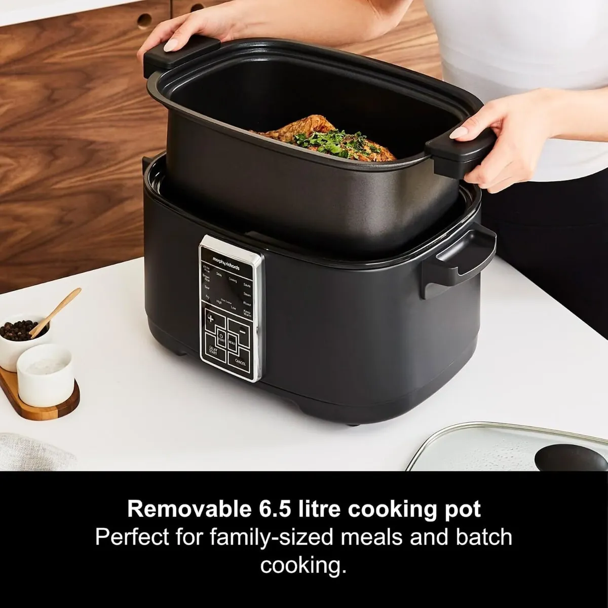Multifunction 10-In-1 Food Multicooker 6.5L Fry - Image 3