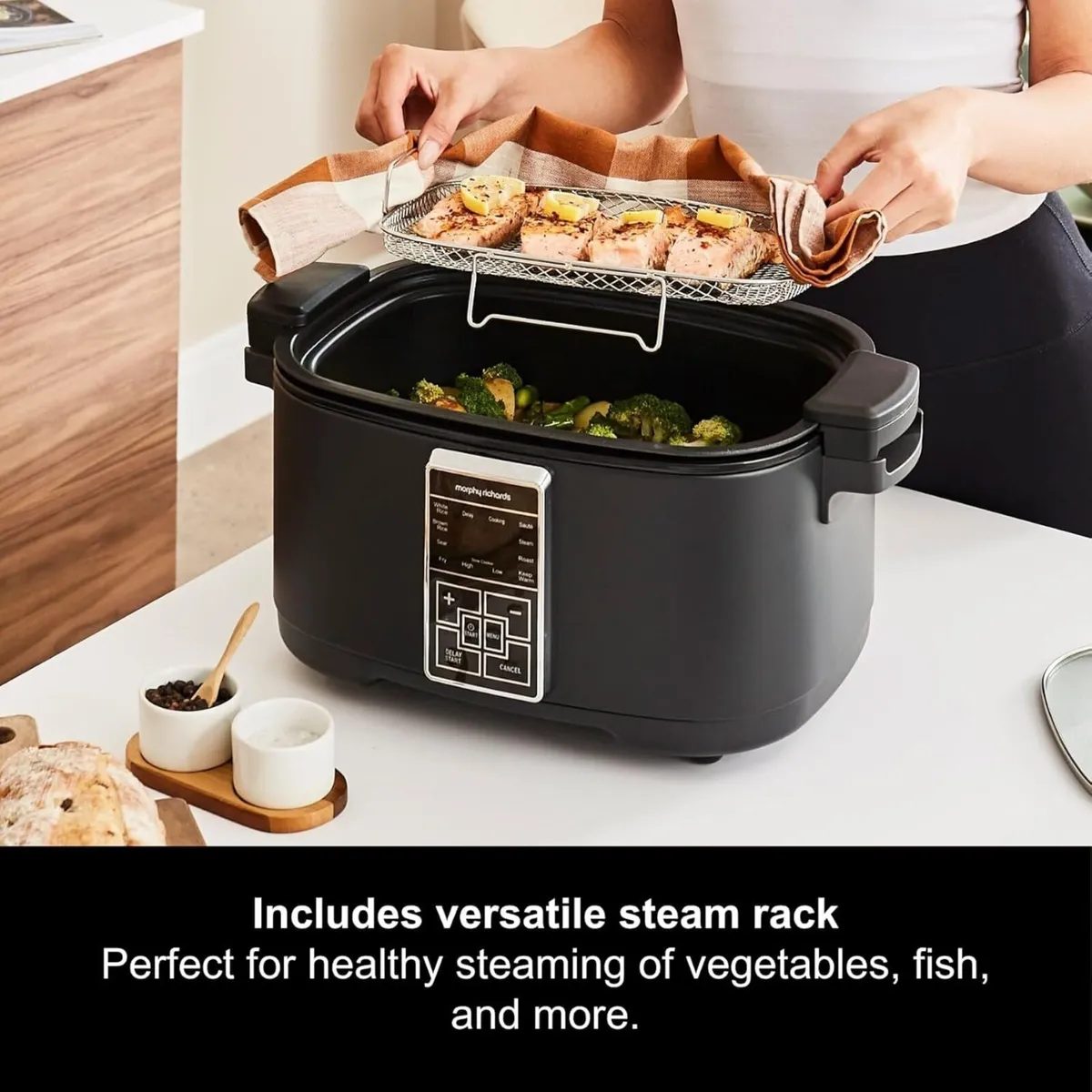 Multifunction 10-In-1 Food Multicooker 6.5L Fry - Image 4