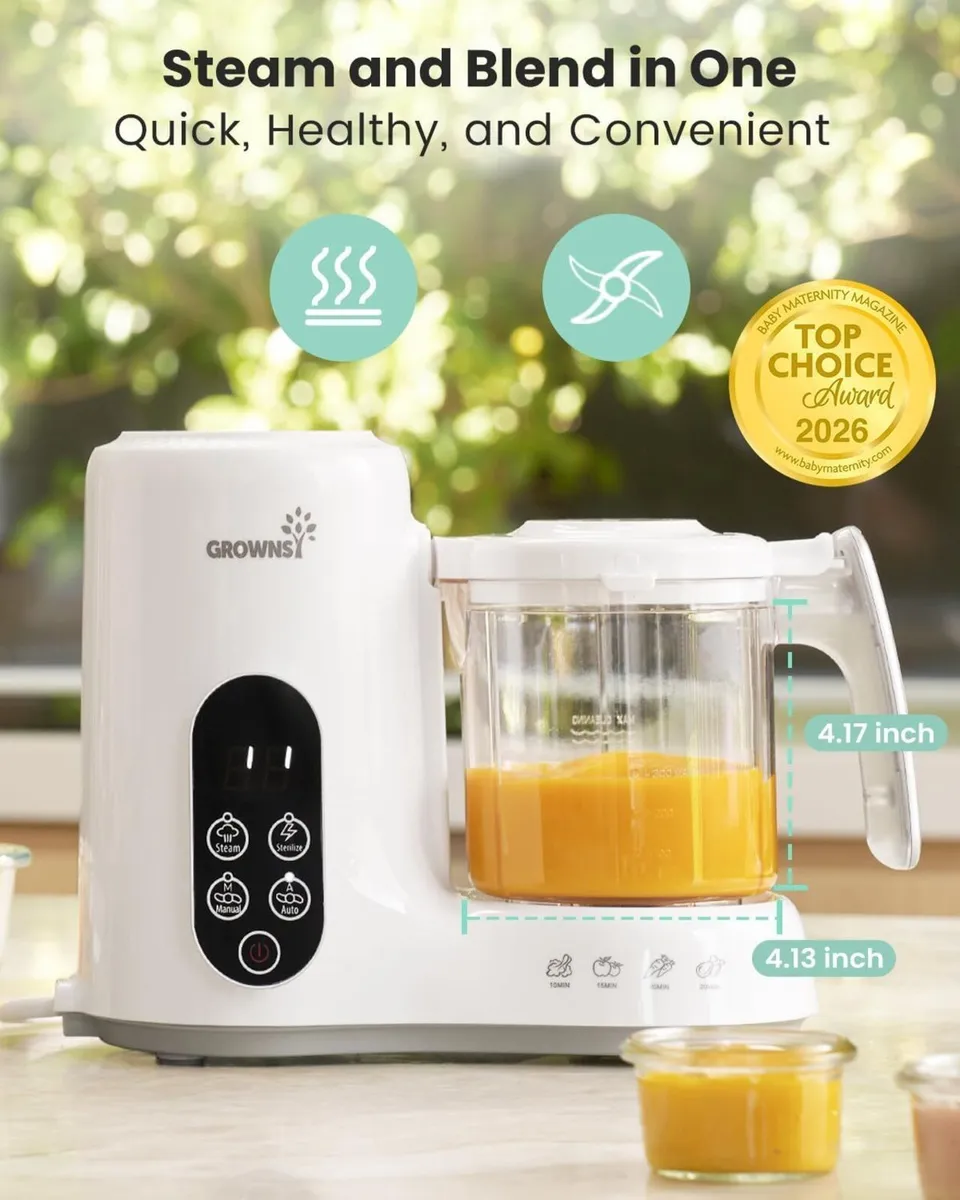 Baby Food Maker Steamer Blender Processor - Image 2