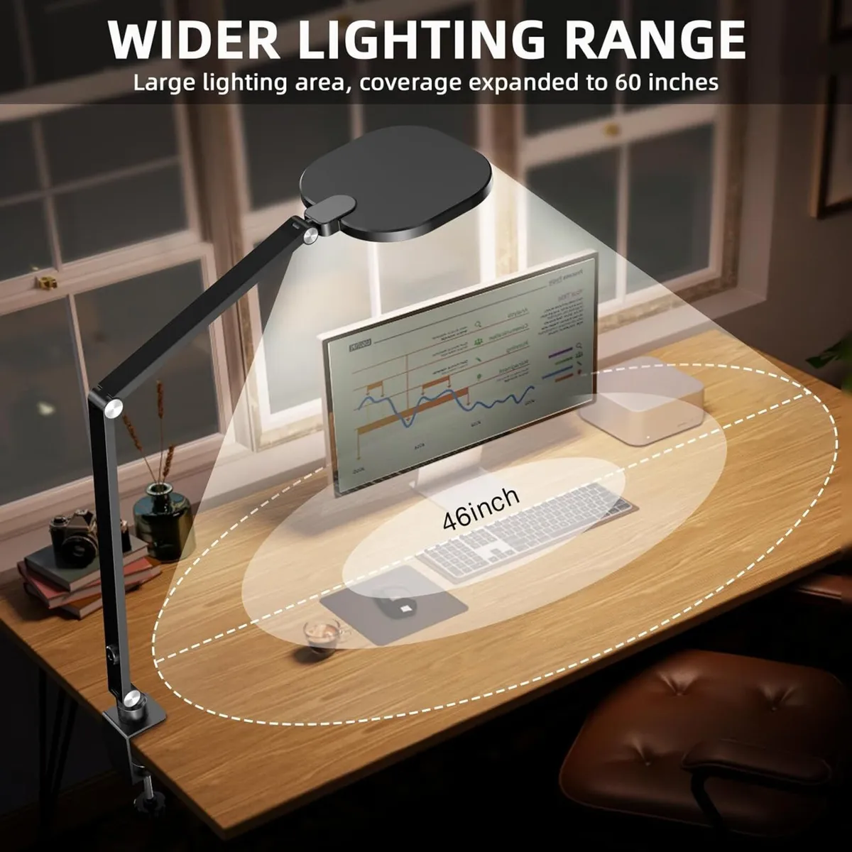 2 Packs LED Desk Lamp for Home Office - Image 3