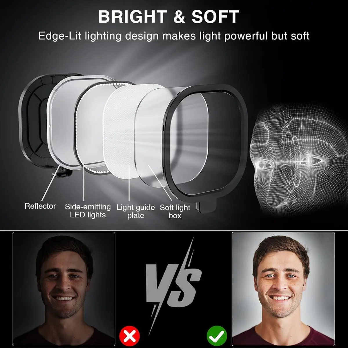 2 Packs LED Desk Lamp for Home Office - Image 4