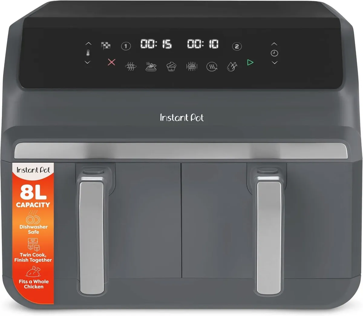 Vortex Dual Air Fryer Large 8L Twin - Image 1