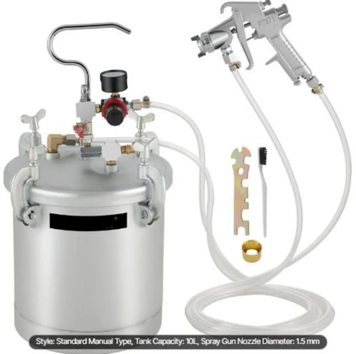 Commercial Paint Pressure Tank 2.5 Gallons - Image 1