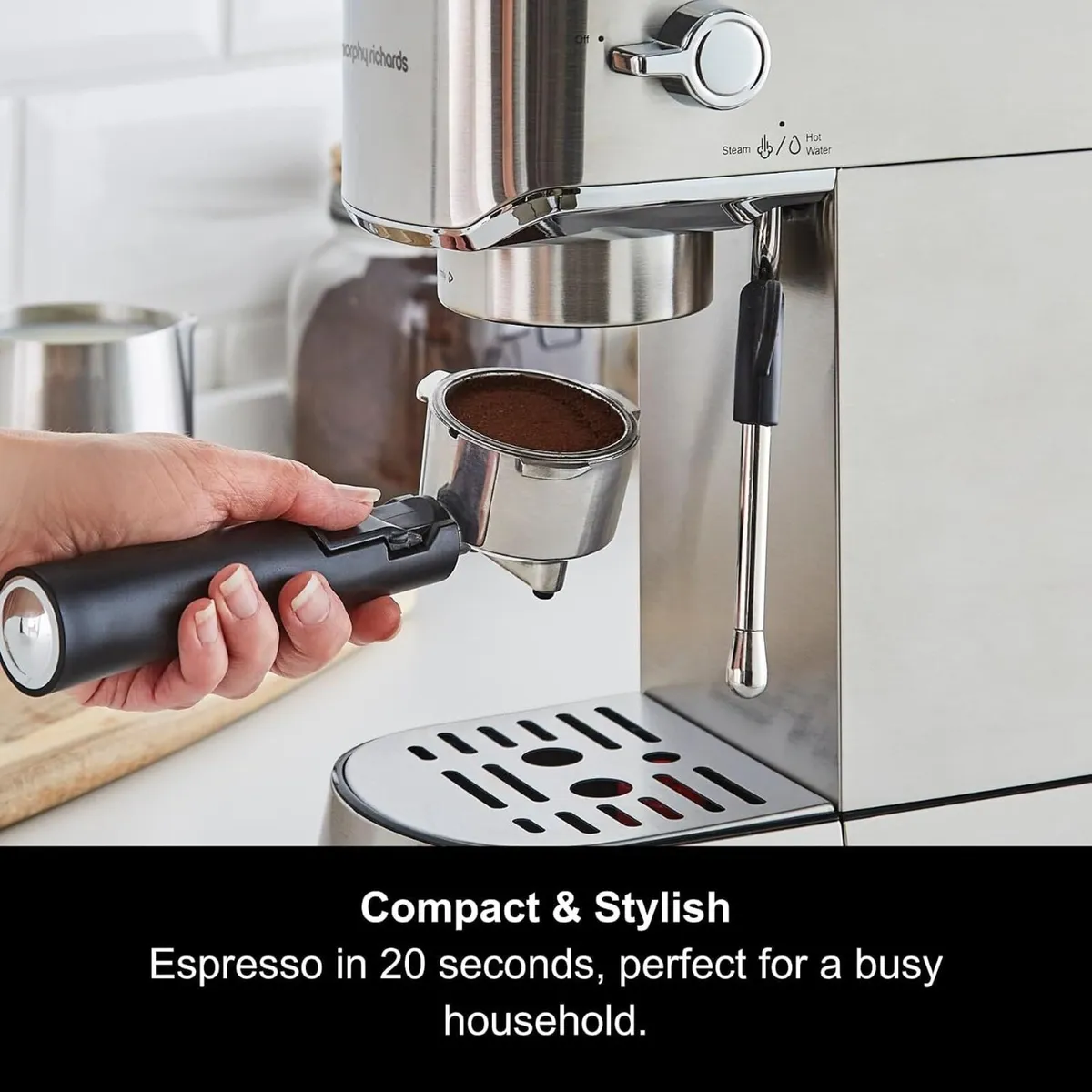 Signature Compact Espresso Maker Ground Coffee - Image 2