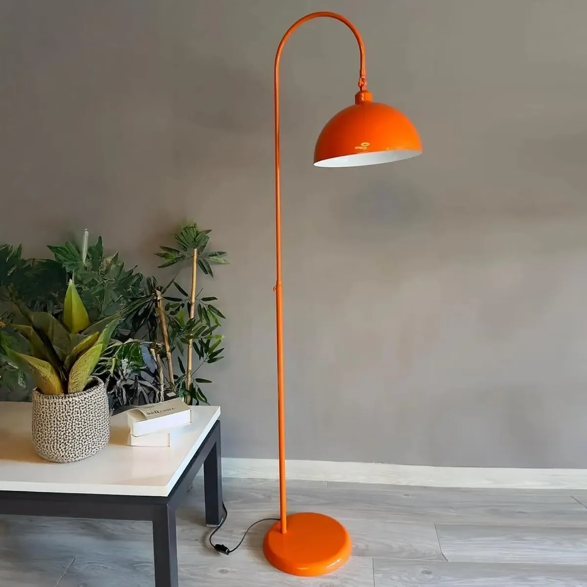 Floor Lamp Metal Modern for Bedroom Living Room - Image 1