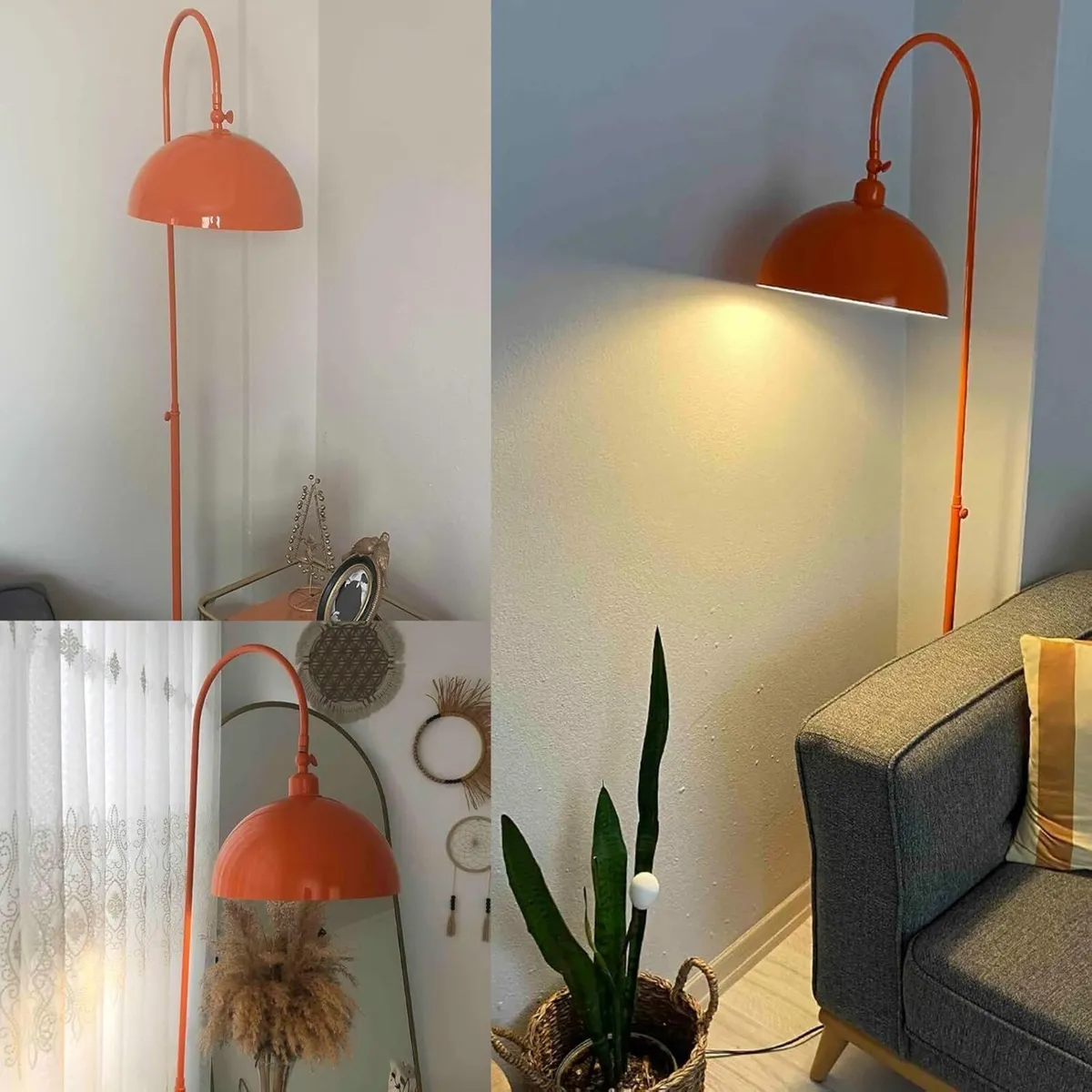 Floor Lamp Metal Modern for Bedroom Living Room - Image 3