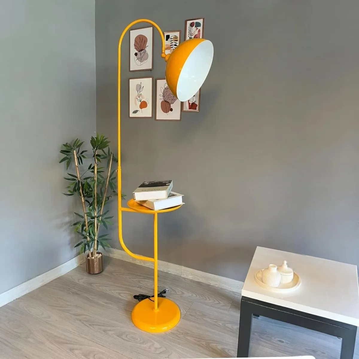 Floor Lamp Metal Modern for Bedroom Living Room - Image 3