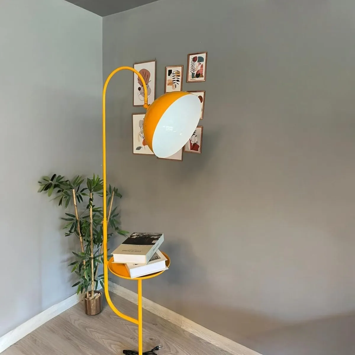 Floor Lamp Metal Modern for Bedroom Living Room - Image 4