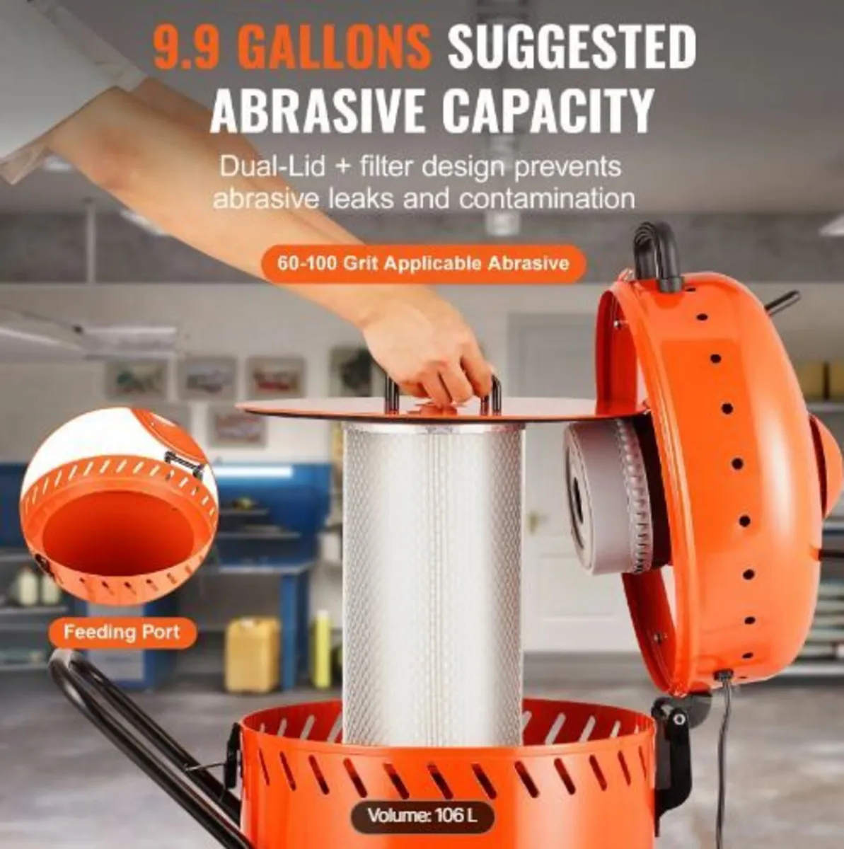 28 Gallon Vacuum Sand Blaster - Image 3