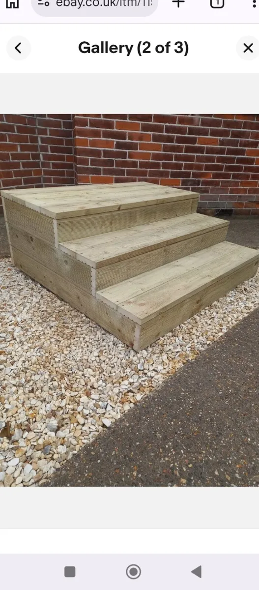 Mobile home steps - Image 1