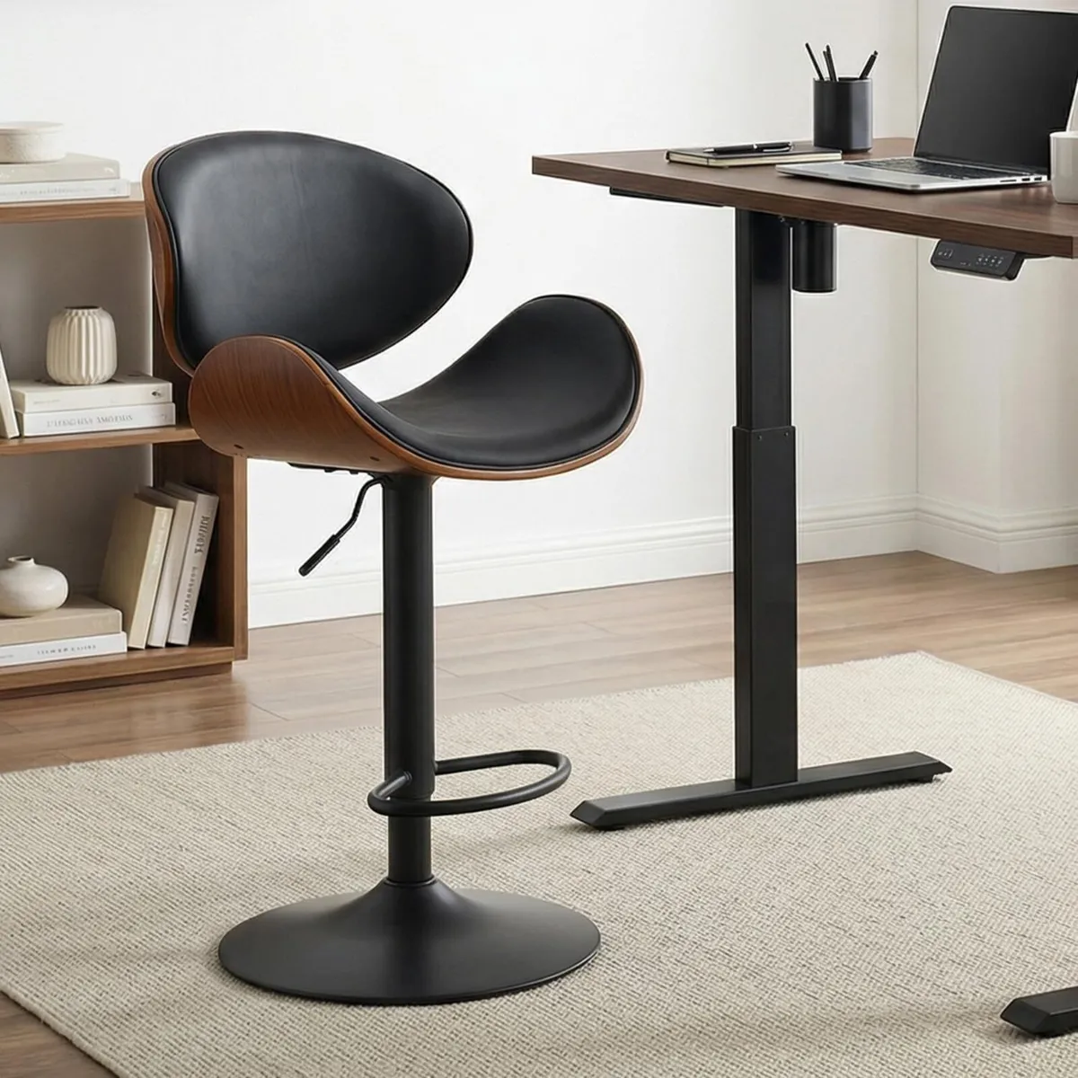 Single Bar Stools Bentwood Kitchen - Image 1