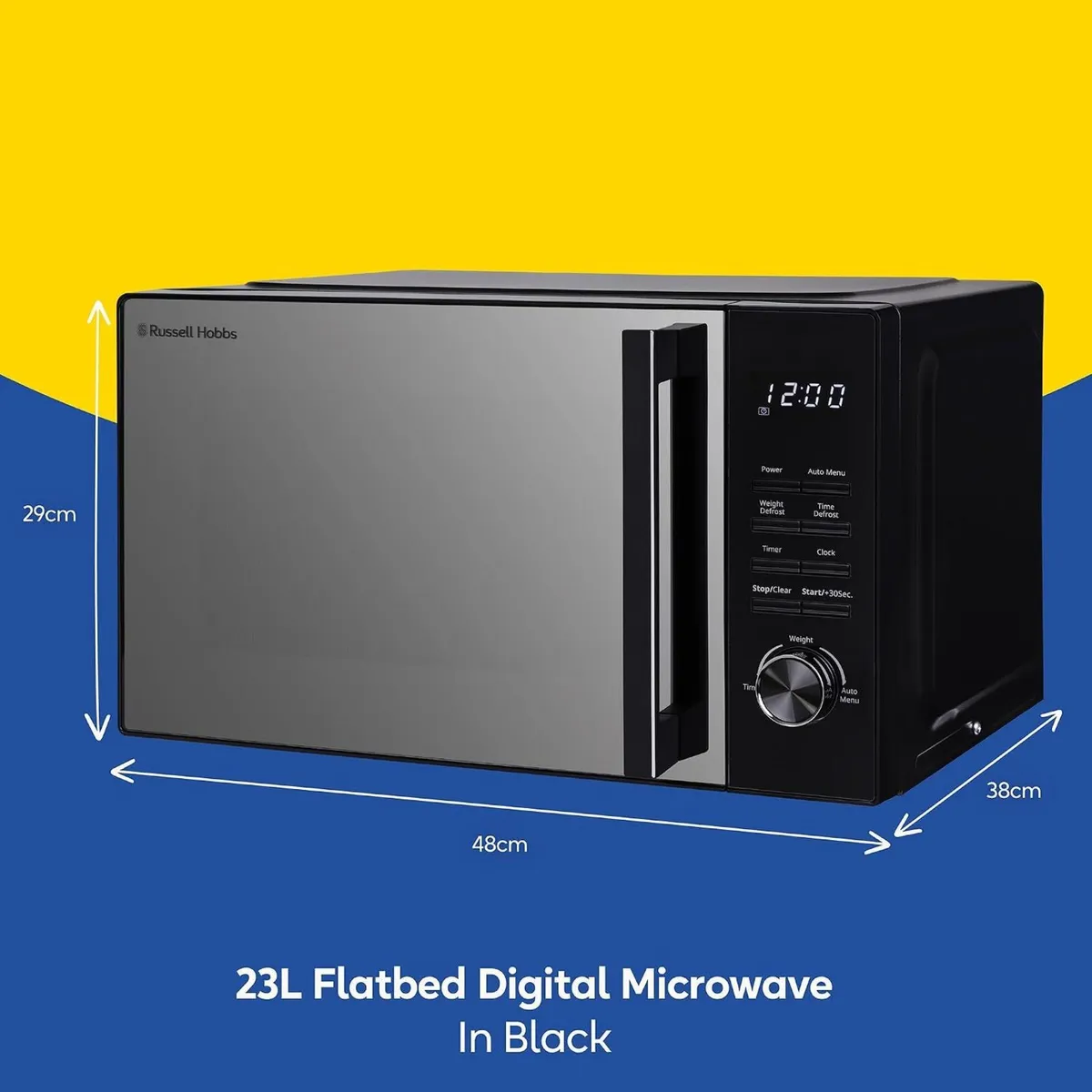 23L Flatbed Digital Microwave with 800W Power 8 - Image 2