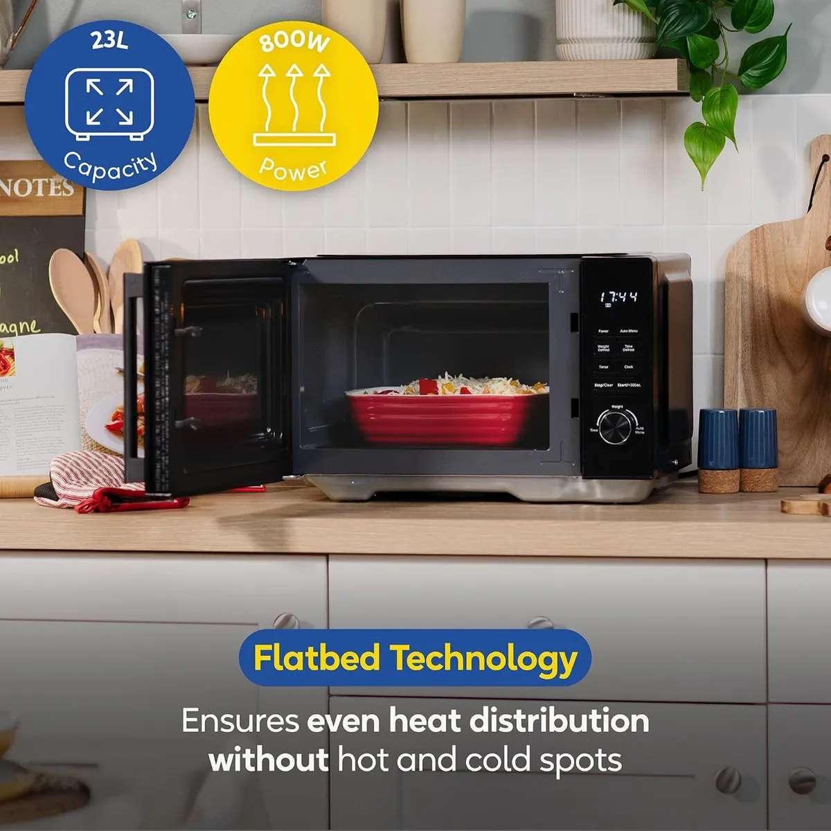 23L Flatbed Digital Microwave with 800W Power 8 - Image 4