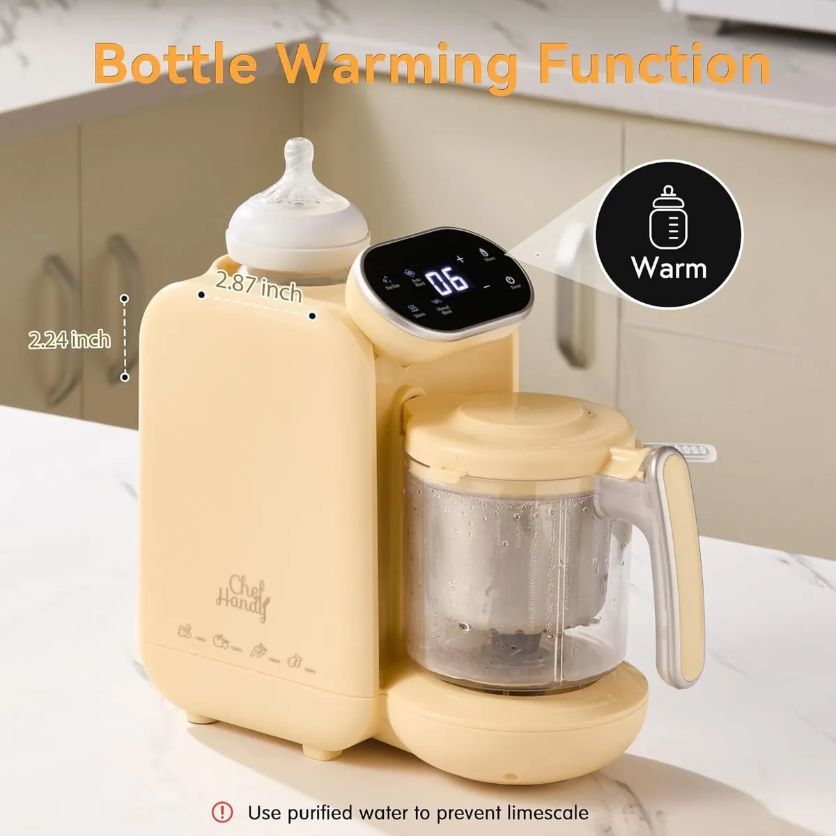 Baby Food Maker 5 in 1 Steamer - Image 3