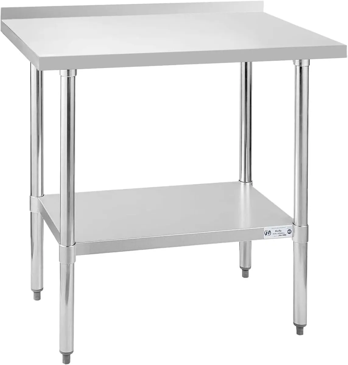Hally Stainless Steel Table x36" Prepwork - Image 1