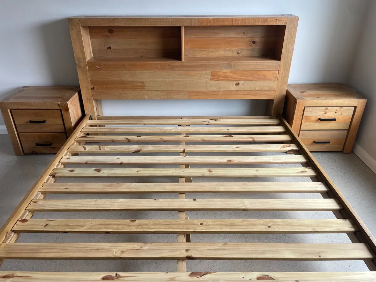 Super King Wooden Bedframe - Image 2