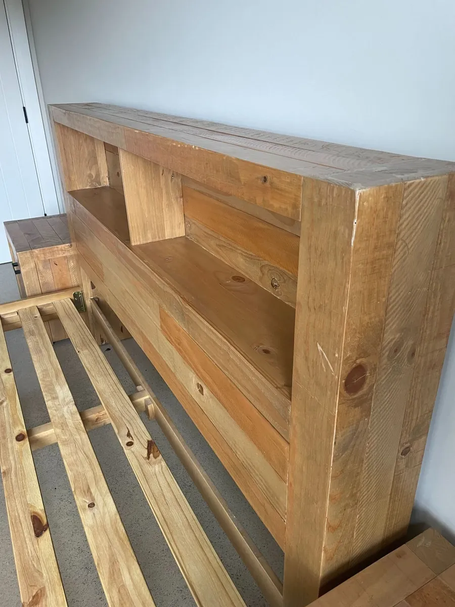 Super King Wooden Bedframe - Image 3