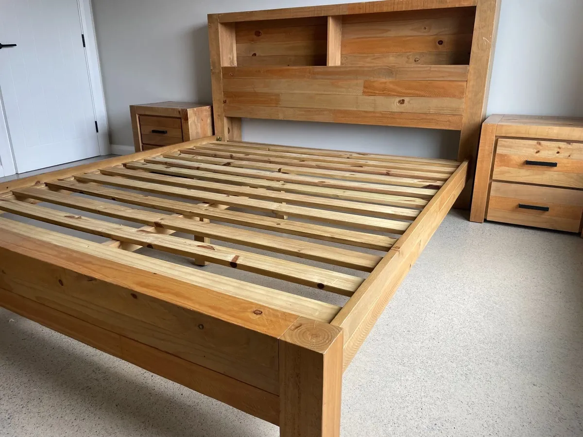 Super King Wooden Bedframe - Image 4