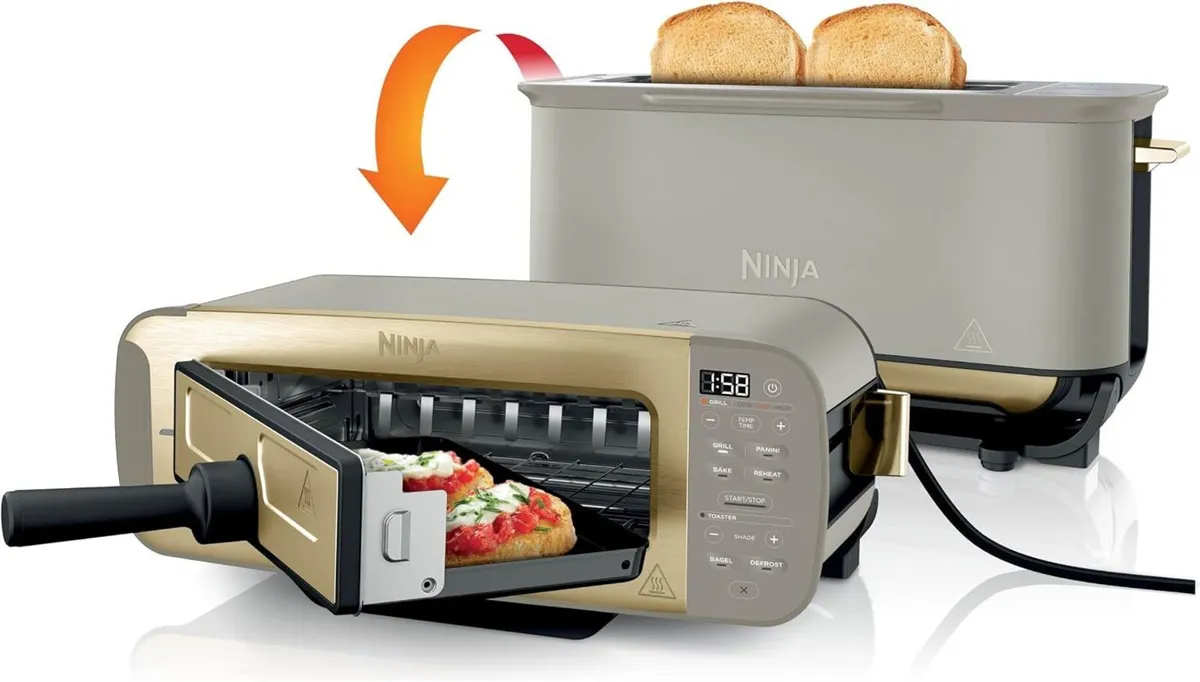 Foodi 3-In-1 Toaster Grill and Panini Press - Image 2