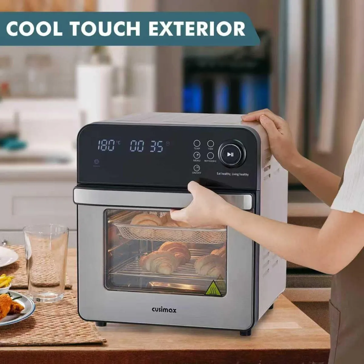 14.5L Digital Air Fryer 8-In-1 Countertop - Image 4
