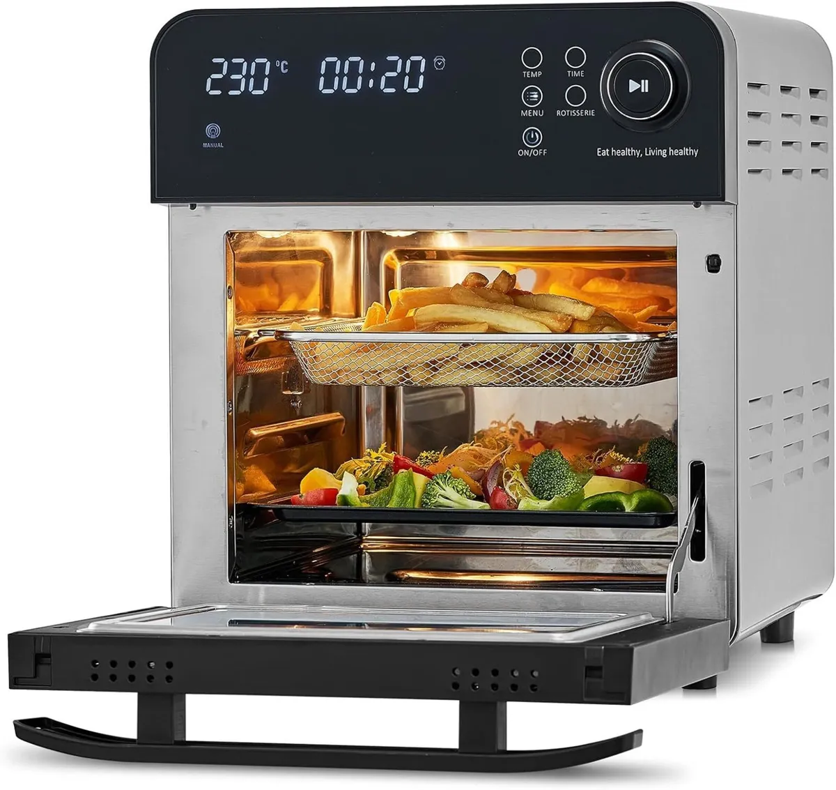 14.5L Digital Air Fryer 8-In-1 Countertop - Image 1