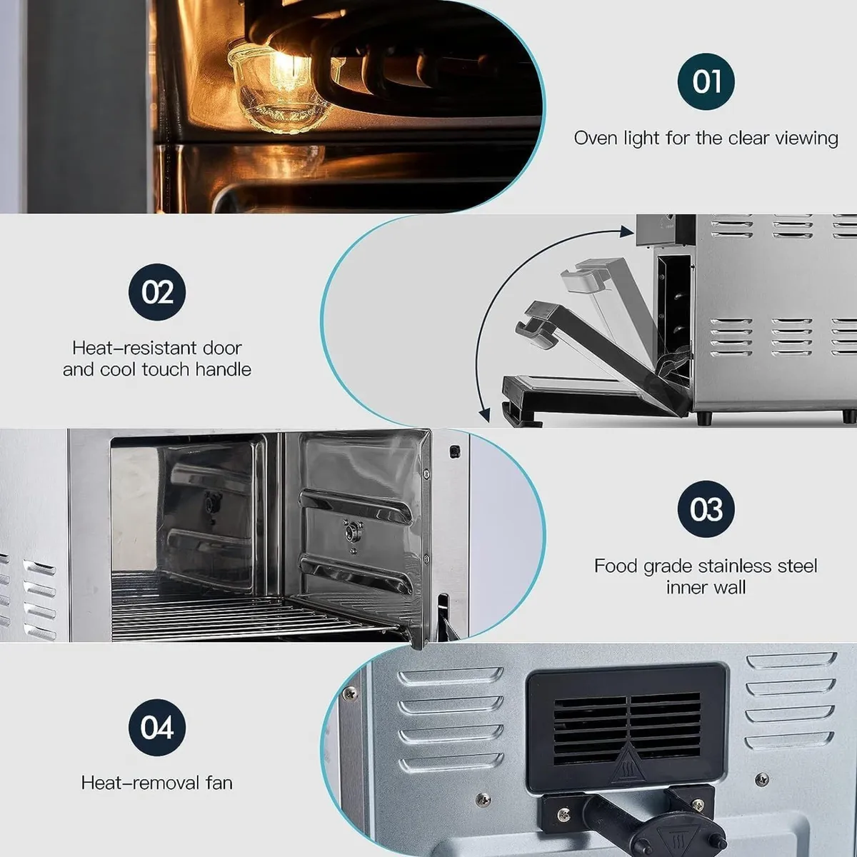 14.5L Digital Air Fryer 8-In-1 Countertop - Image 2