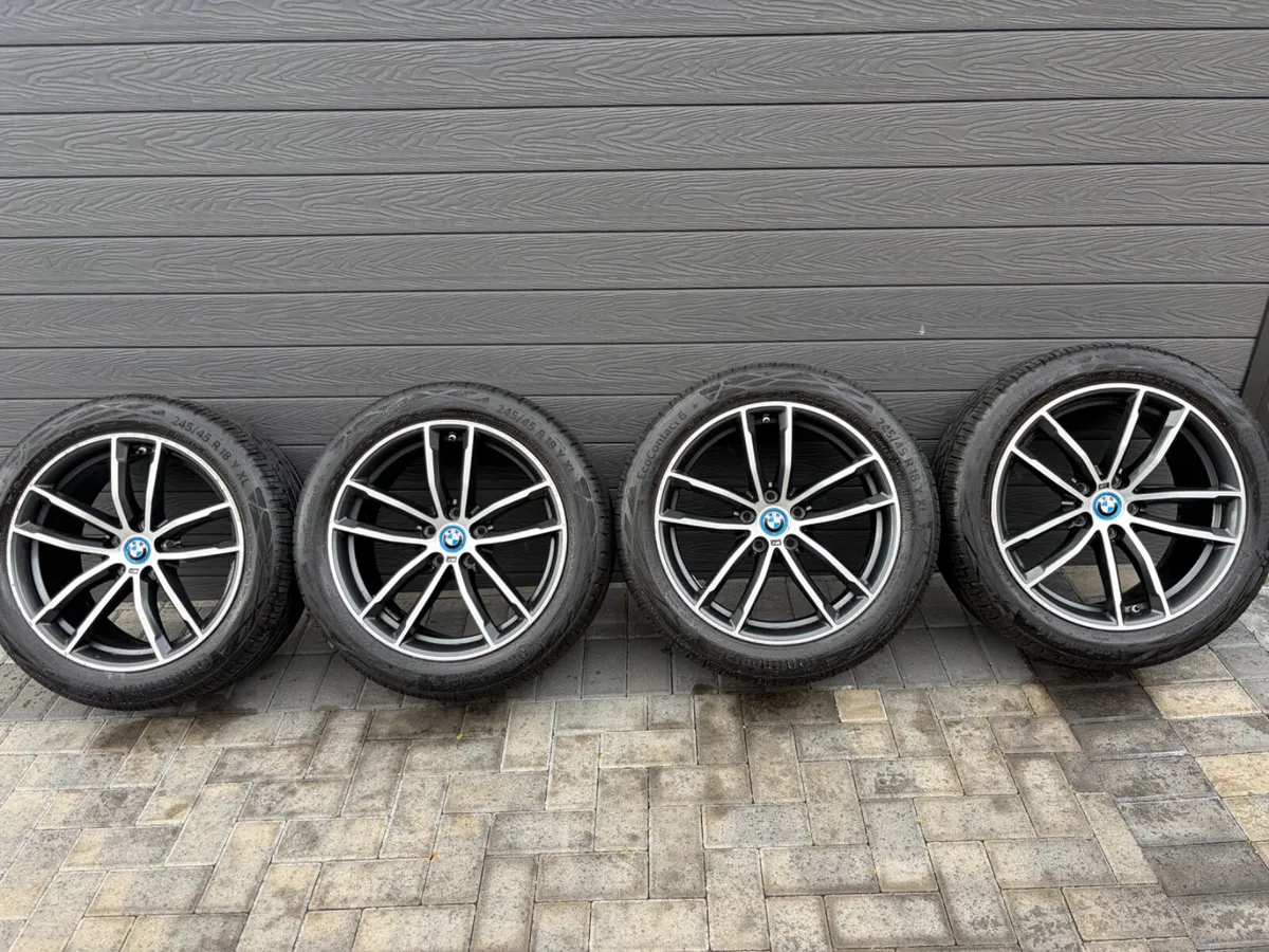 18” GENUINE BMW G20,G30 M-SPORT ALLOY WHEELS&TYRES - Image 2