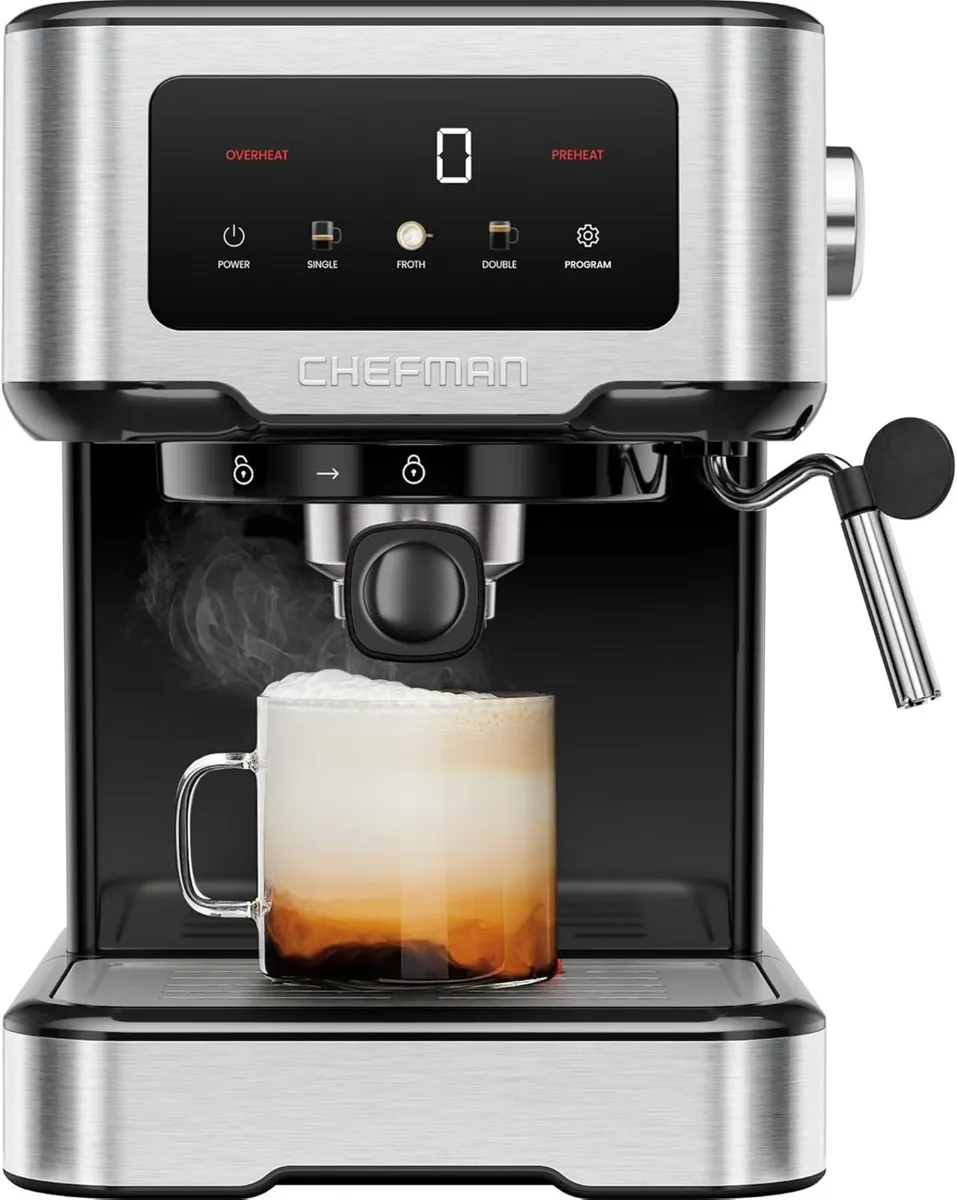 Craftbrew Espresso Machine 15-Bar Steam Wand - Image 1