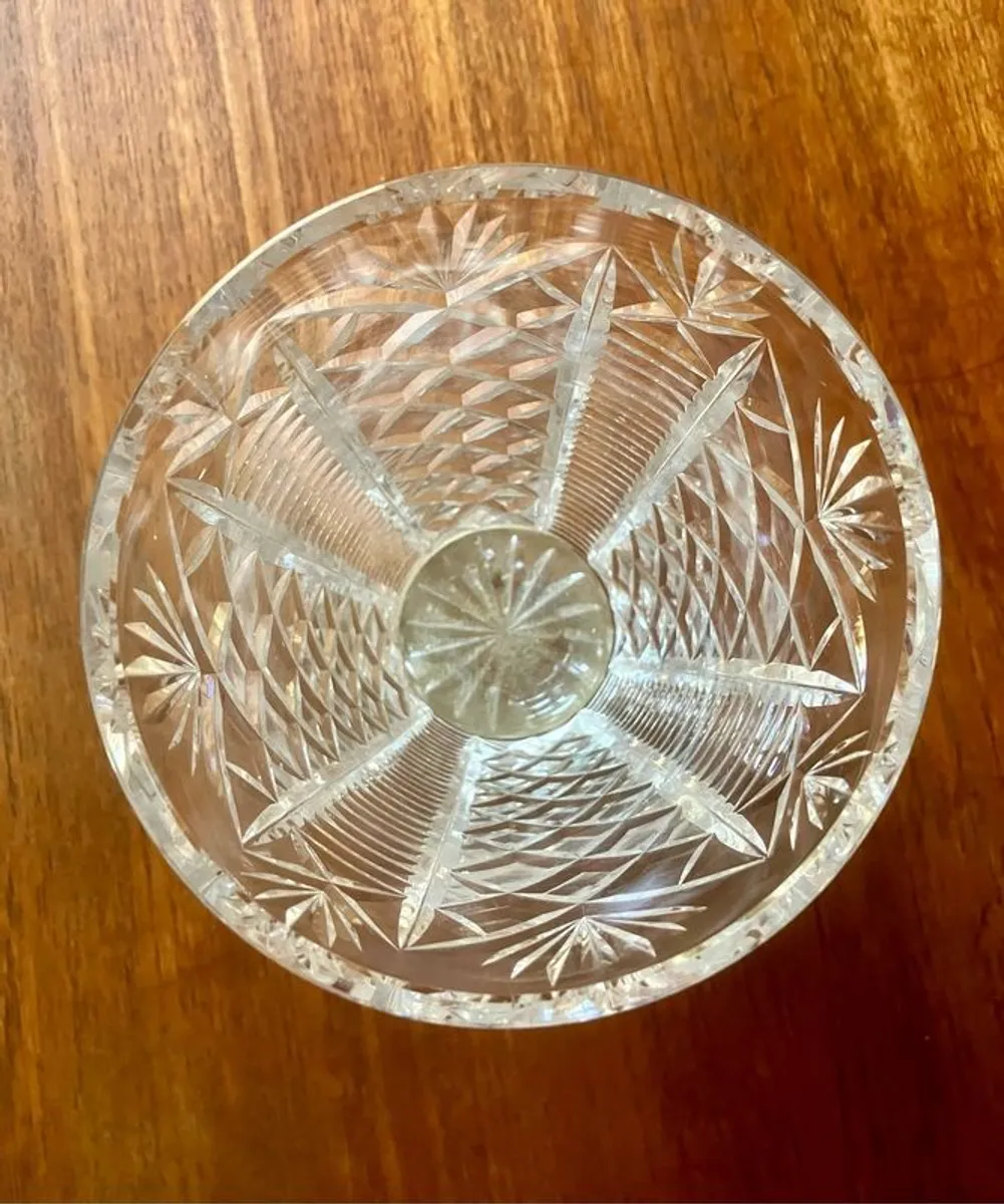 Waterford Crystal Clare Cut 8" Vase, mid 1950s. - Image 3