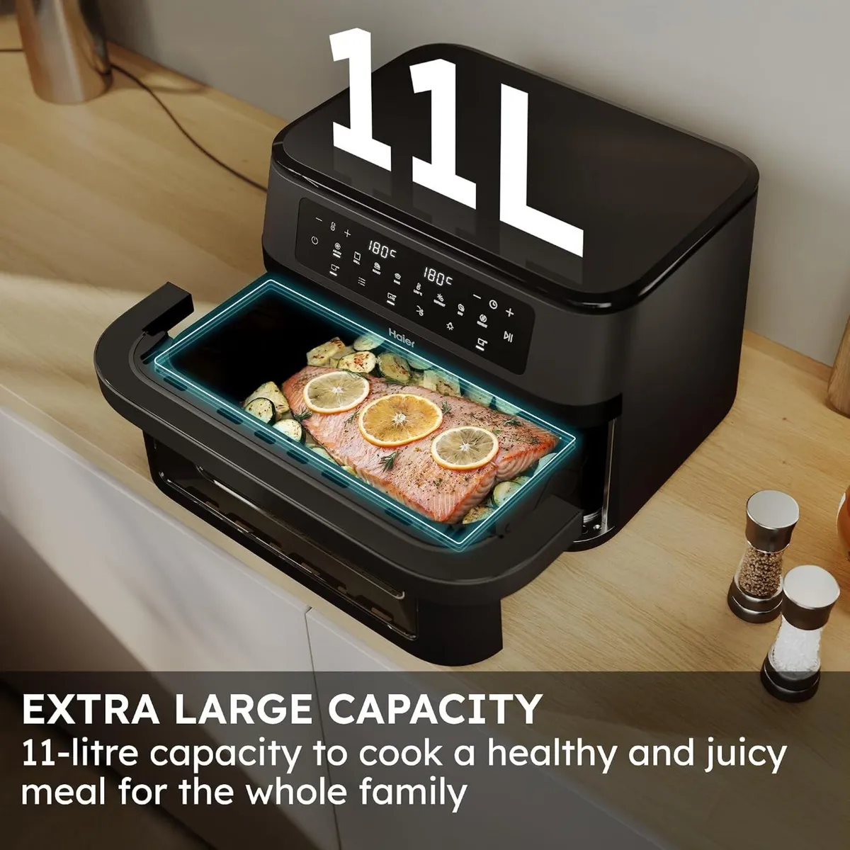 11L Flex Double Drawer Airfryer Dual Large Air - Image 2