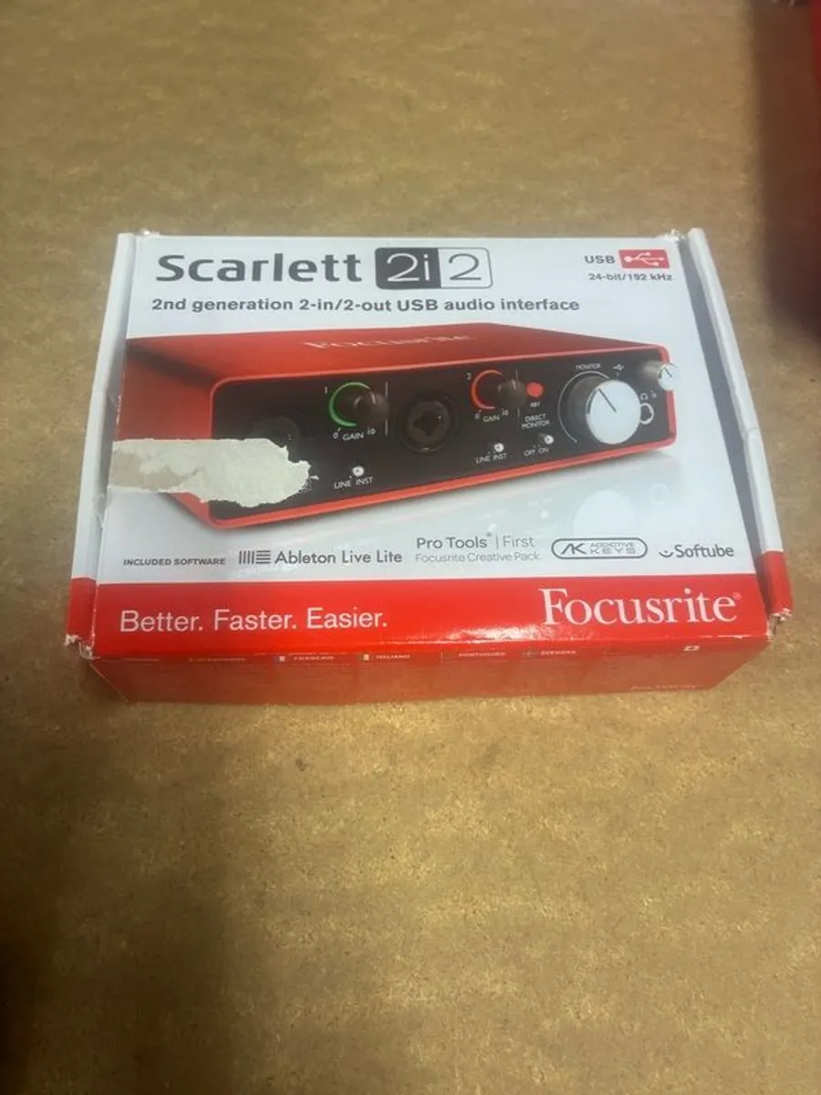 Focusrite Scarlett 2i2 audio interface - Image 1