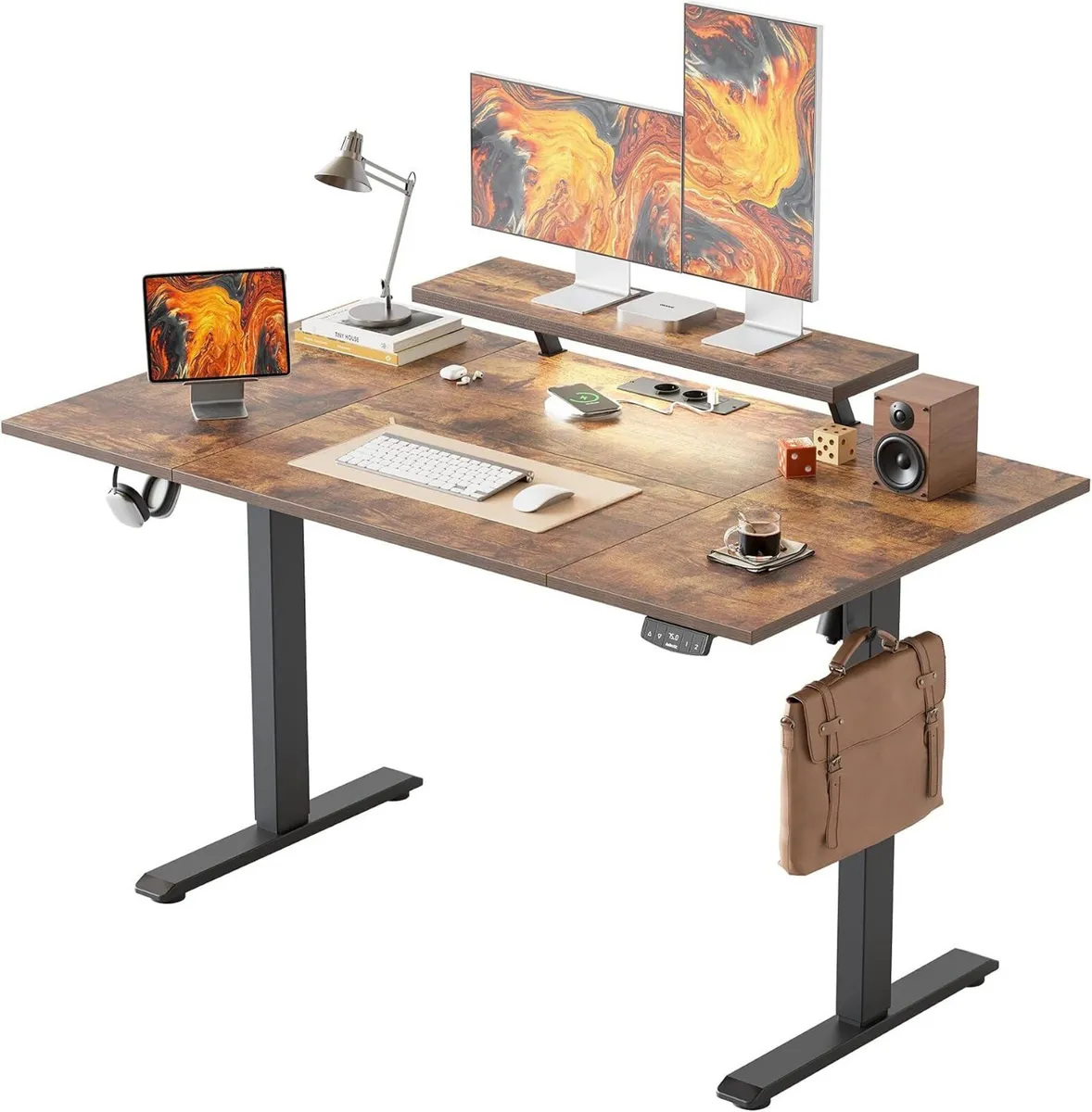 Electric Standing Desk LED Plug Movable - Image 1