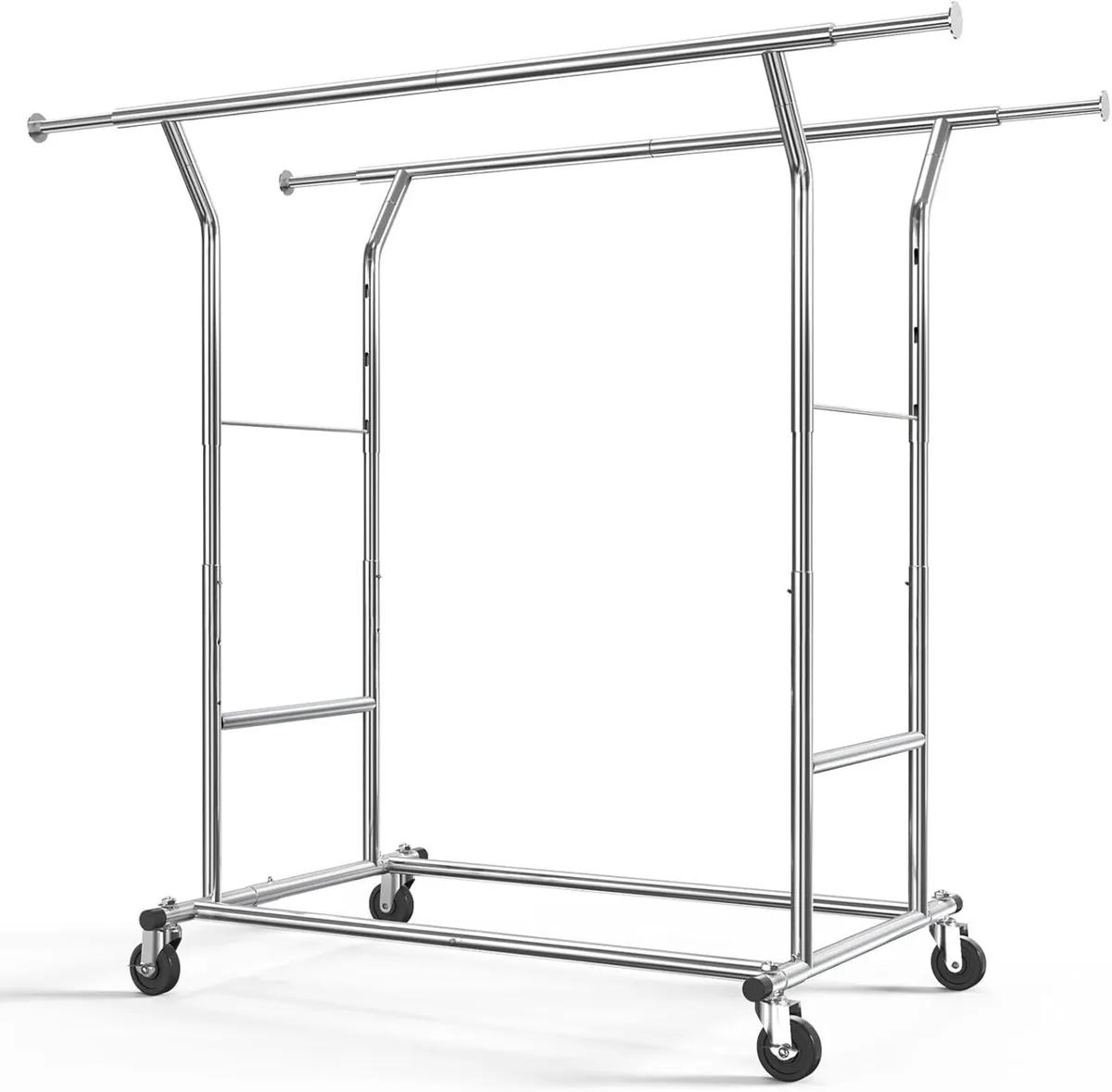 Heavy Duty Double Rail Clothes Rack with 160KG - Image 1