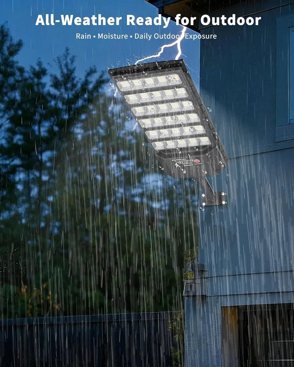 Solar Flood Lights Outdoor 6ah High Power Street - Image 4