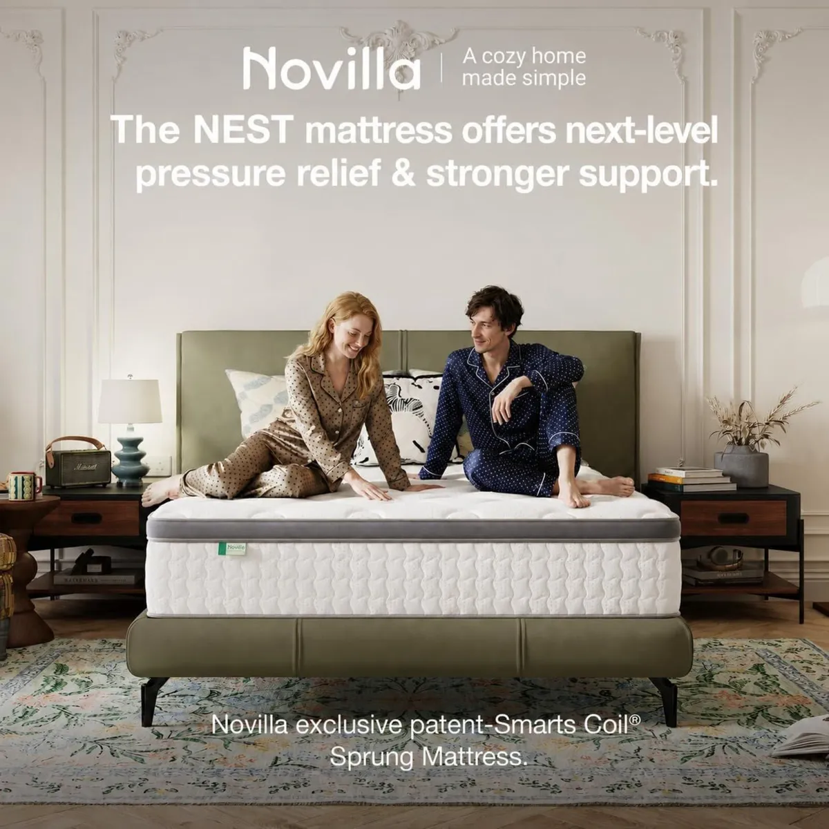 Mattress 25CM Medium Firm Hybrid Mattresses - Image 3