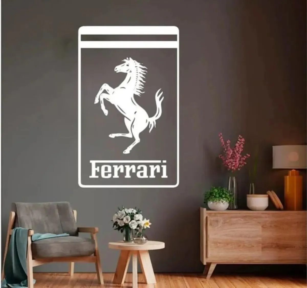 Large 24" Supercar Graphics–Ferrari, Porsche, Merc - Image 1