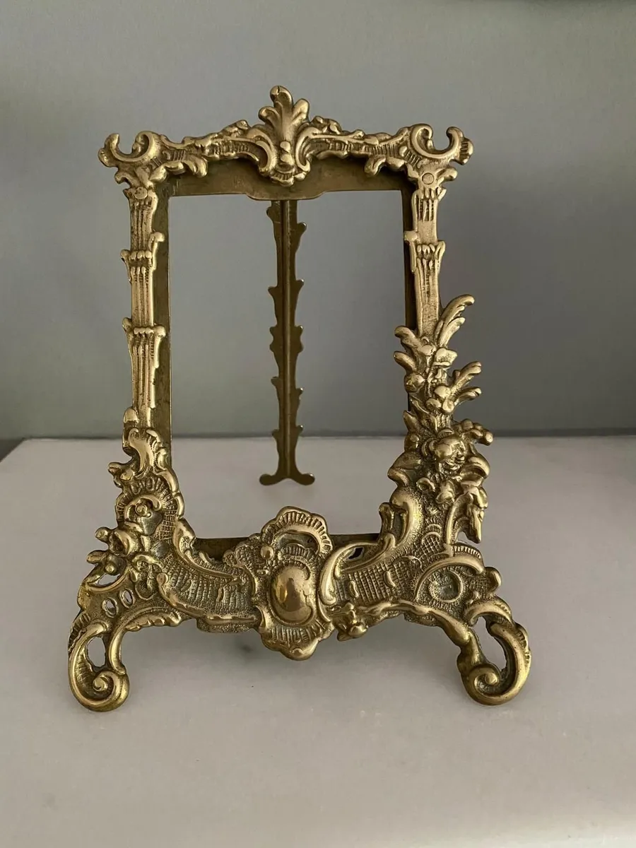 Vintage Brass Frame - Image 1