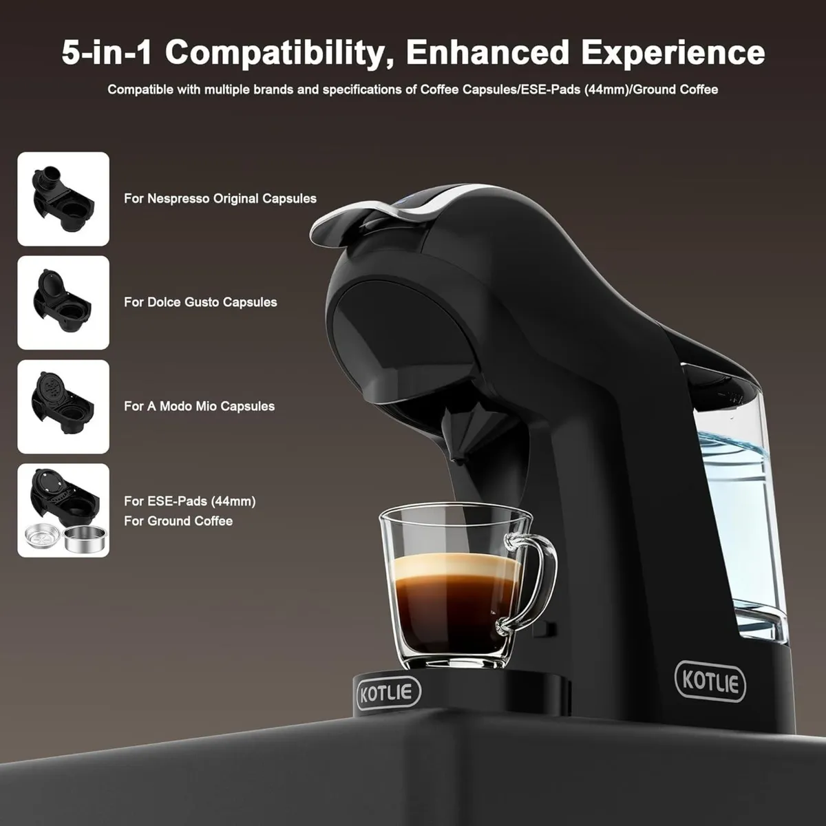 5 in 1 Coffee Pod Machine Capsule - Image 2