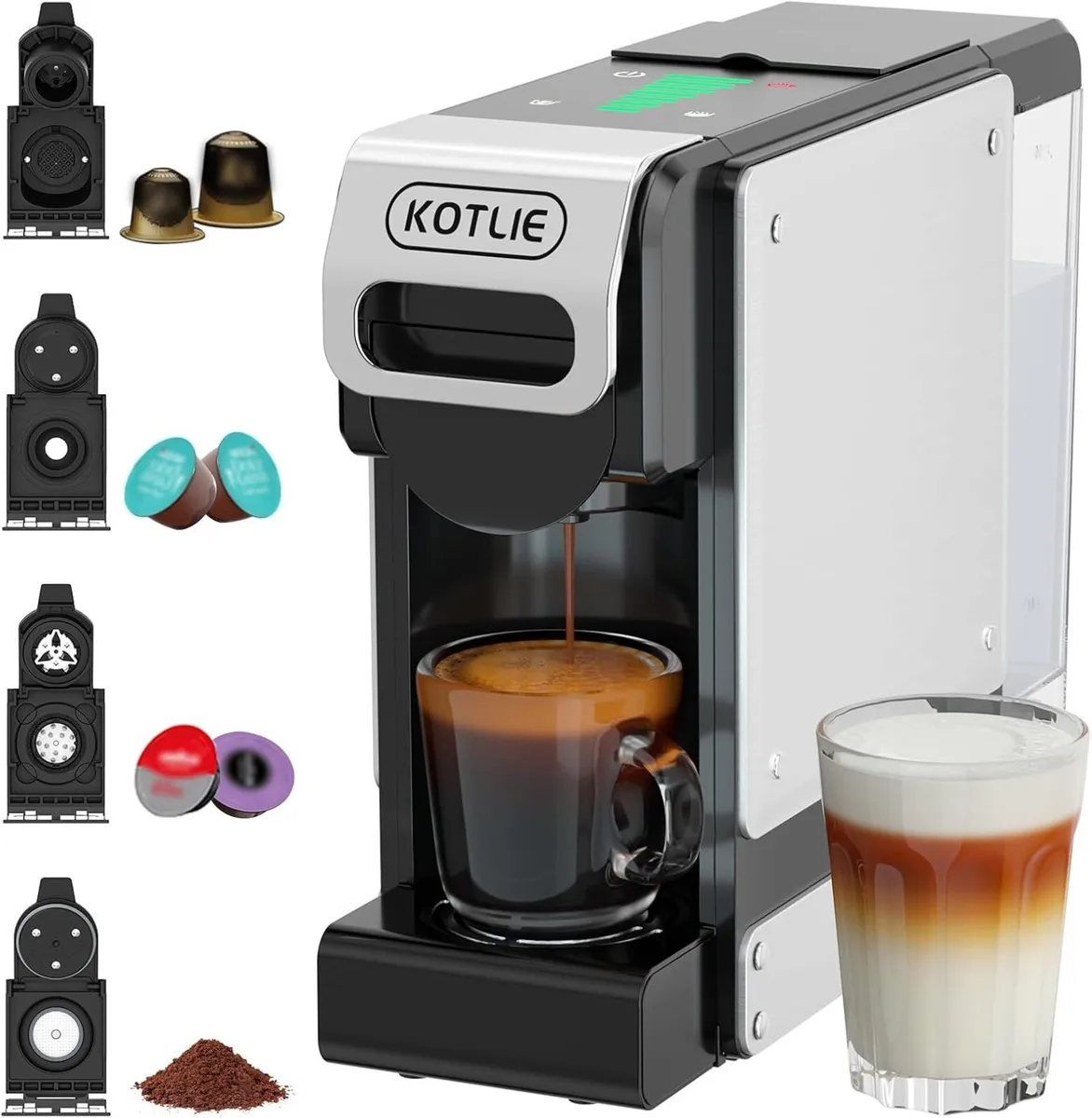 Coffee Pod Machine 4 in 1 Multi-Capsule - Image 1