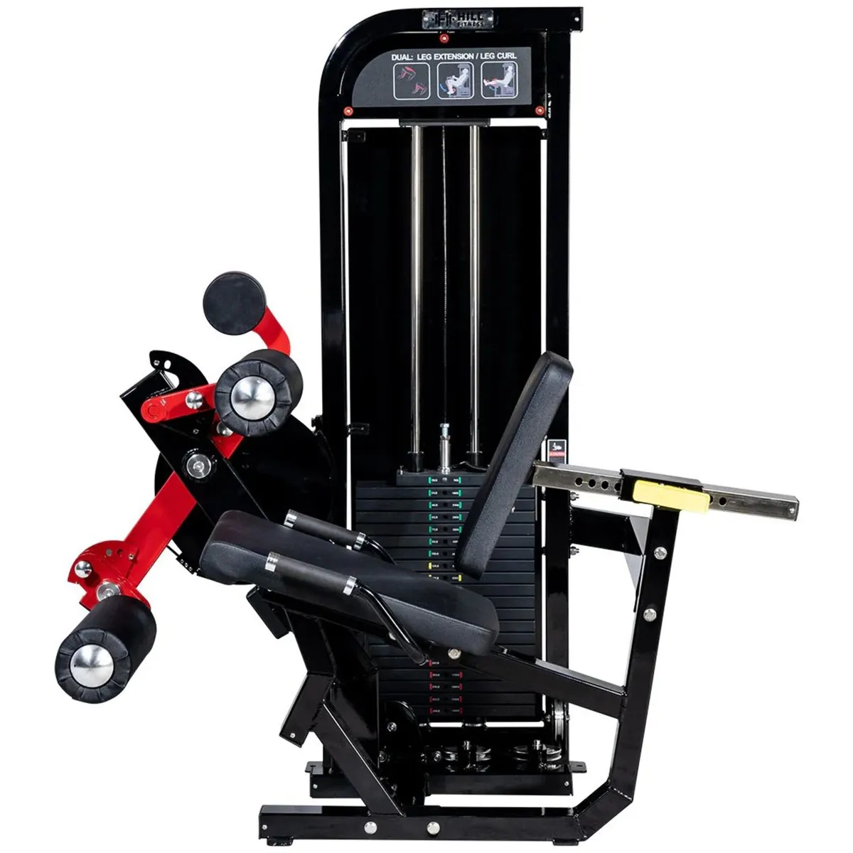 Dual Leg Extension  Curl Machine - Weights Gym - Image 4