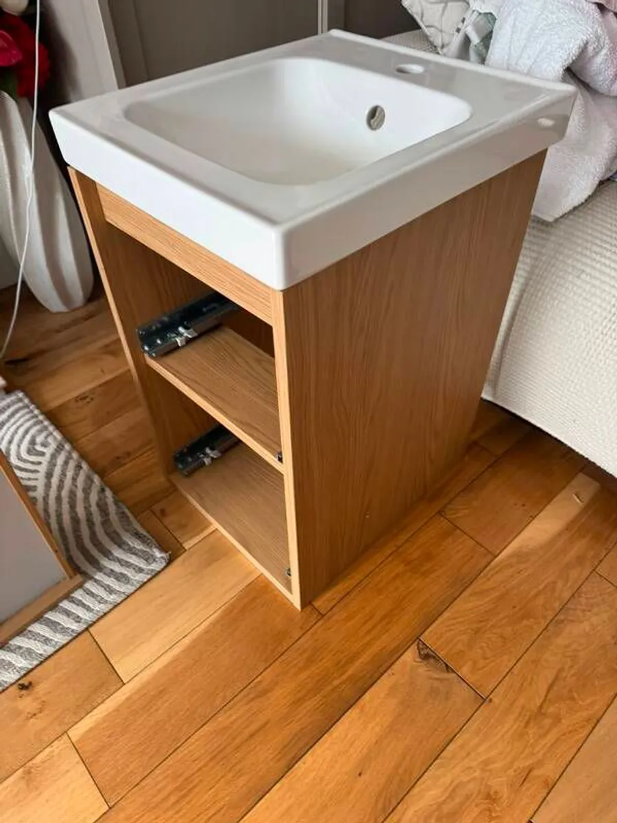 IKEA vanity unit with sink and plumbing, brand new - Image 3