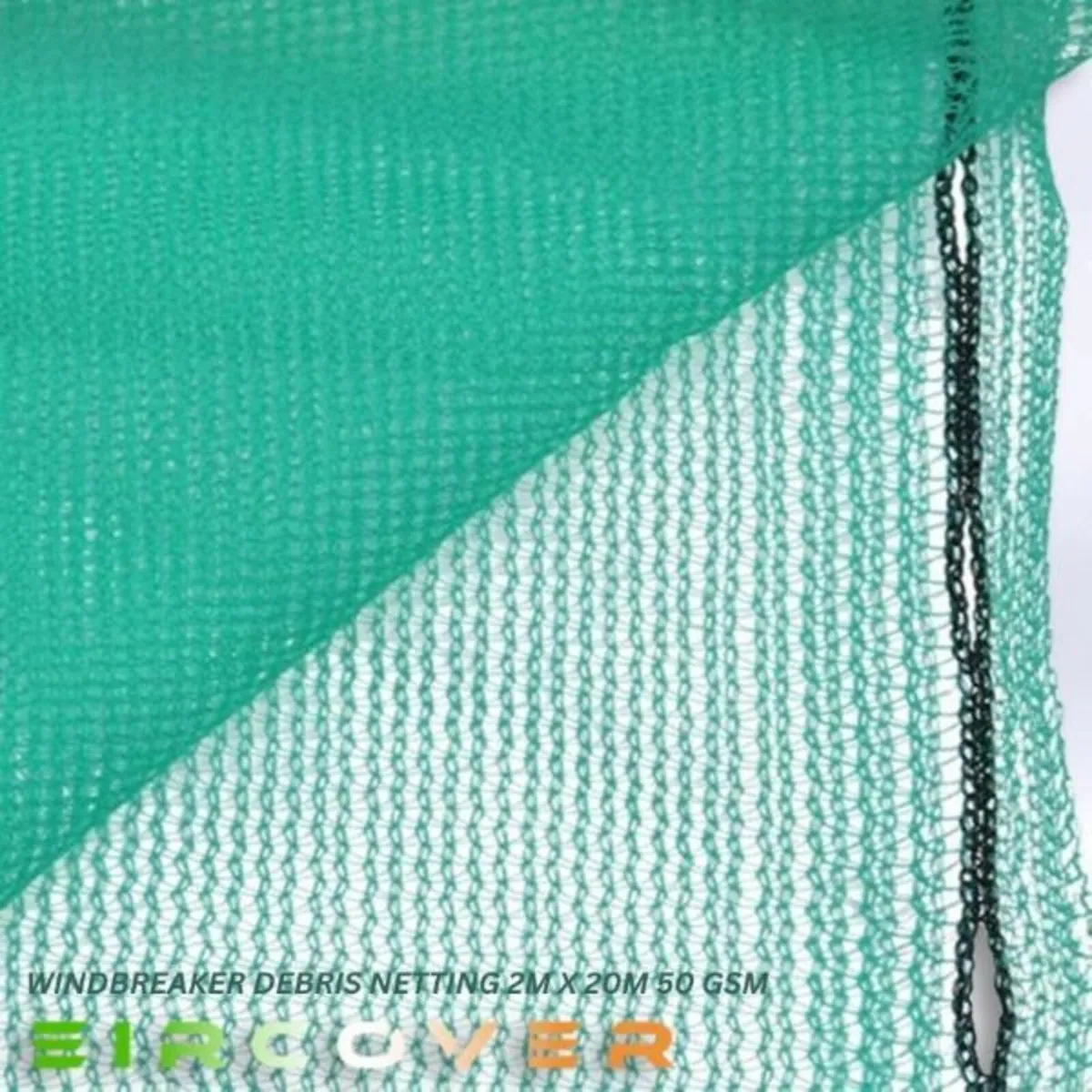 Windbreaker Netting 2m x 20m 50 gsm Black Economy - Image 3